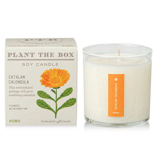 Plant The Box Catalan Calendula Candle 9oz