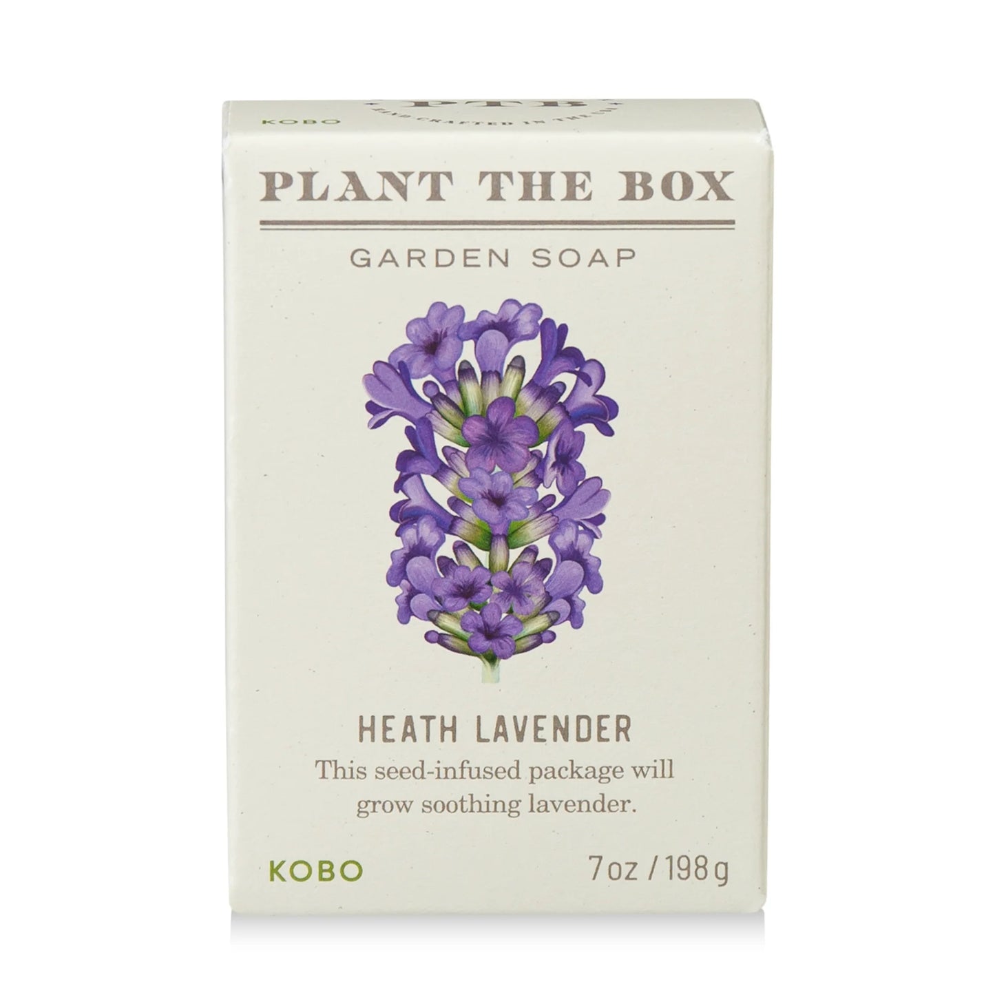 Plant The Box Heath Lavender Bar Soap