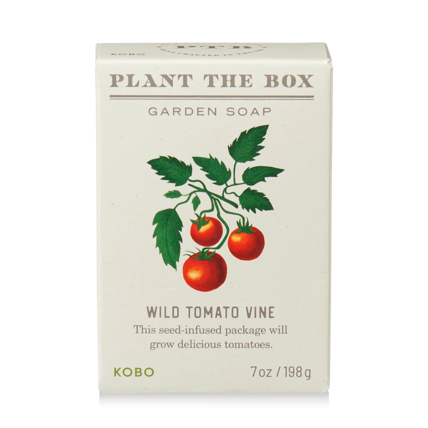 Plant The Box Wild Tomato Vine Bar Soap