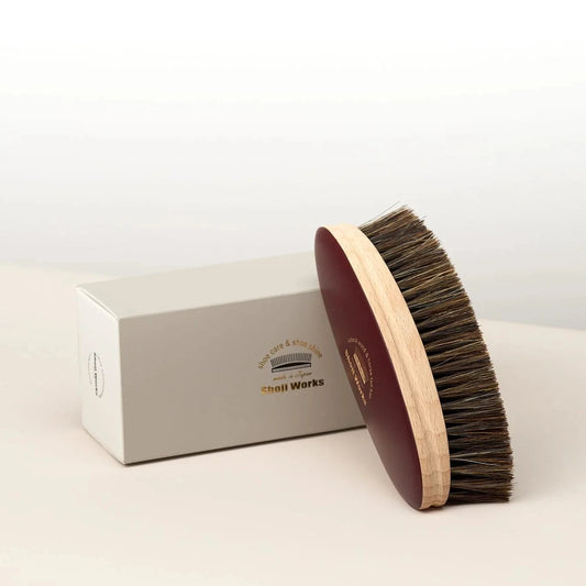 Horsehair Dusting Shoe Brush
