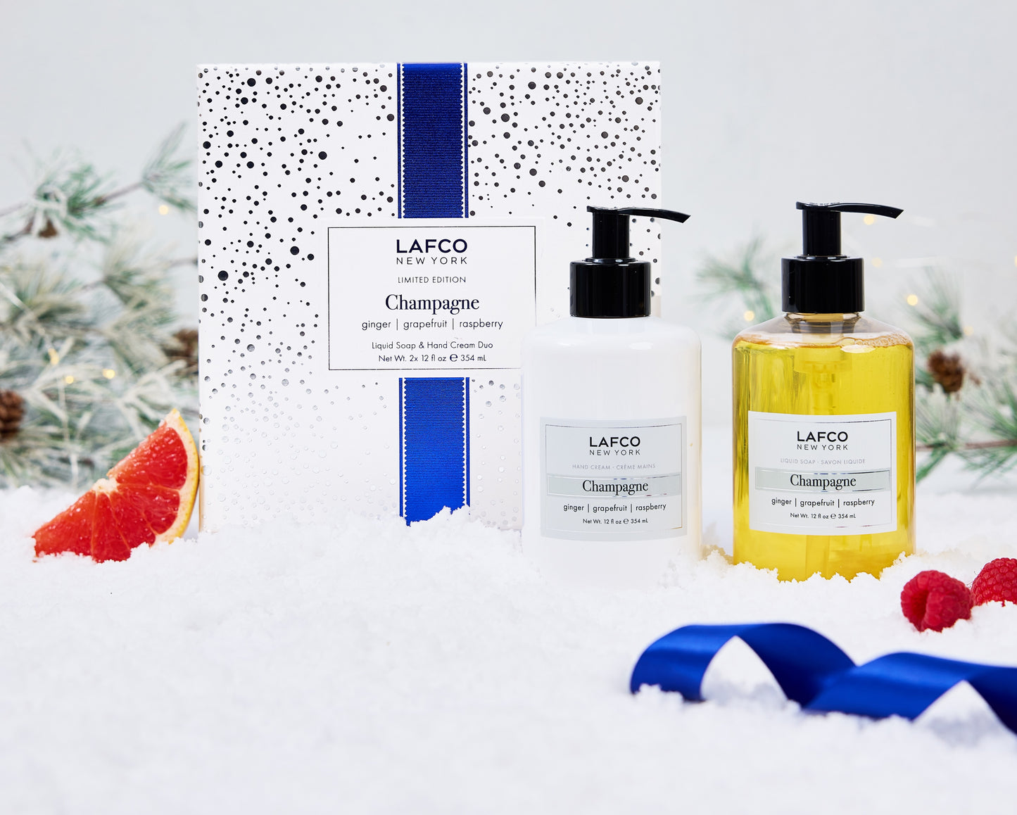 Champagne Liquid Soap & Hand Cream Duo