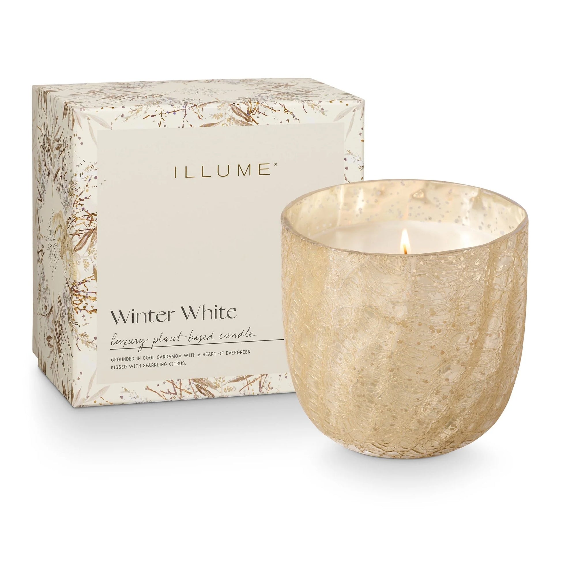winter white candle