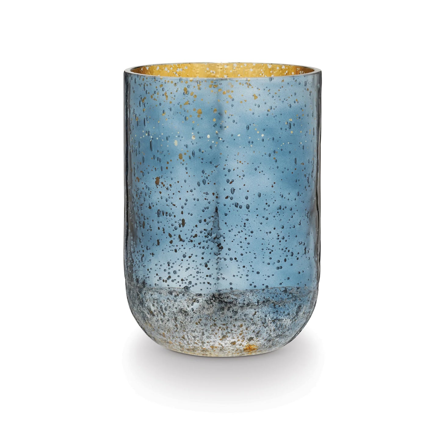 North sky large candle winter blue
