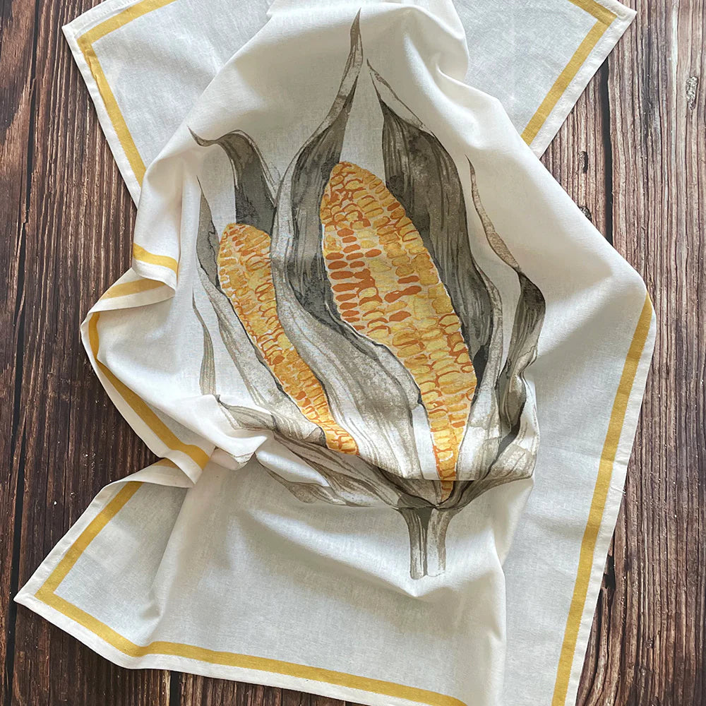 Corn kitchen towel