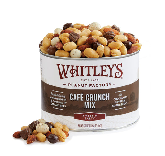 WHITLEY’S CAFE CRUNCH MIX SWEET & SALTY 13 oz