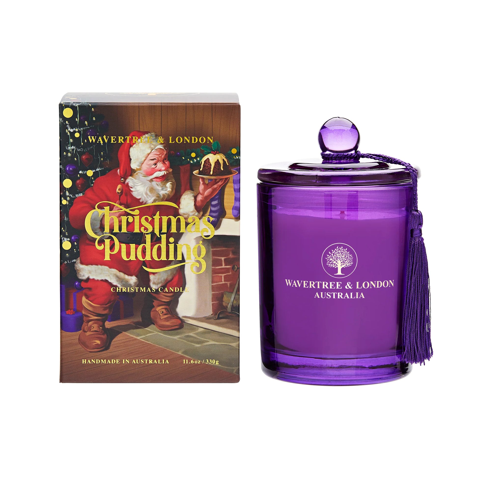 Wavertree & London Christmas Pudding Candle