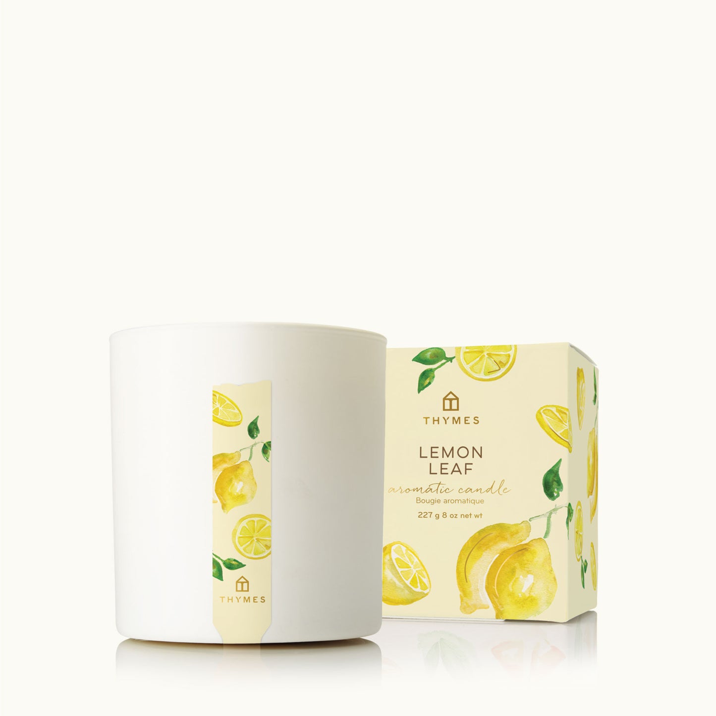 Thymes Lemon Leaf Aromatic Candle