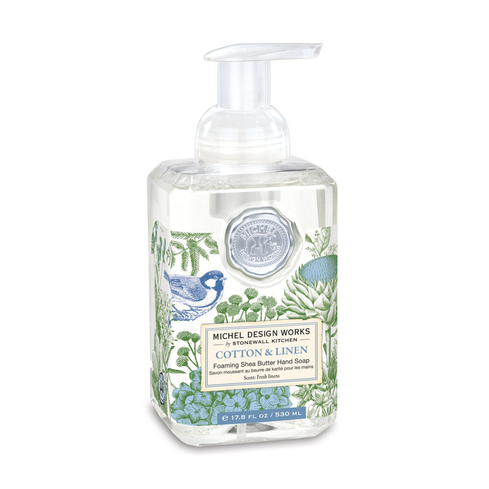 Michel Cotton and Linen Foaming Hand Soap 17.8oz