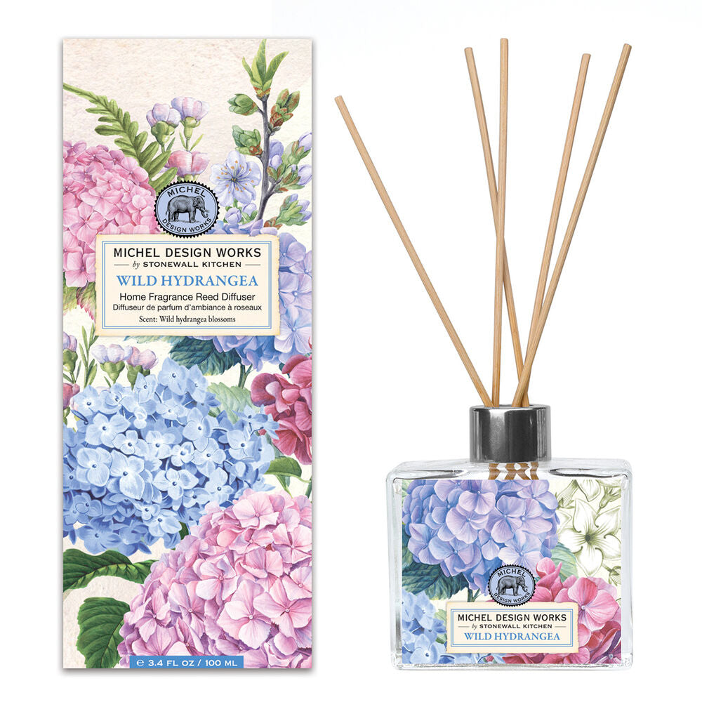 Michel Design Works Wild Hydrangea Reed Diffuser