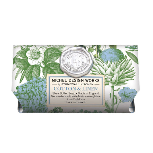 Michel Design Works Cotton & Linen Shea Butter Soap