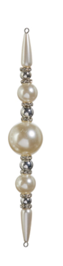 7" PEARL STRAND ORNAMENT