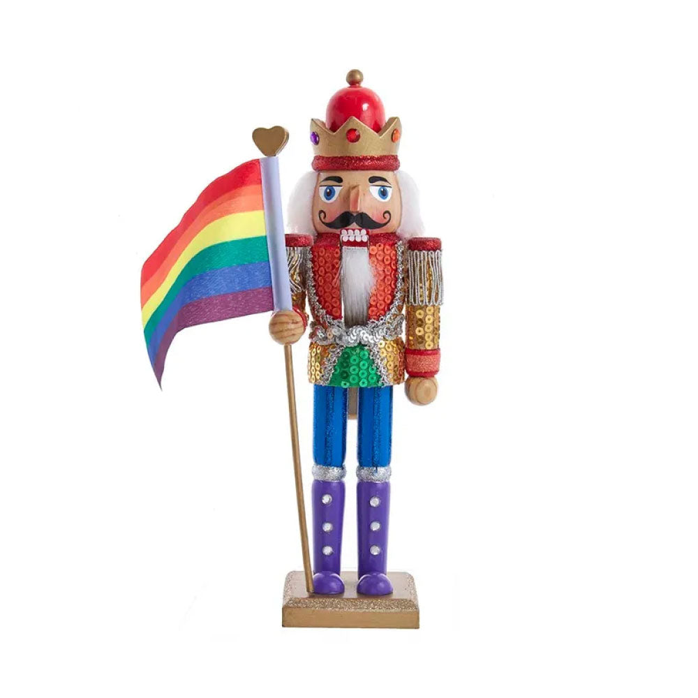 12" Pride Nutcracker