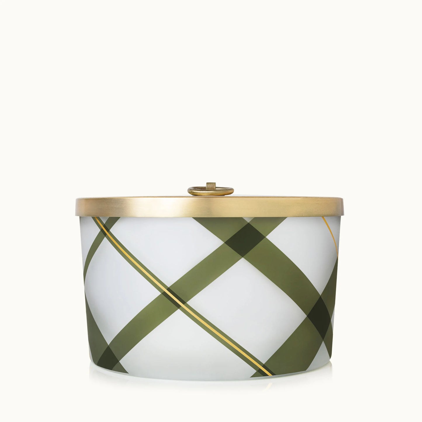 Frasier Fir Frosted Plaid 3-Wick Candle 18oz