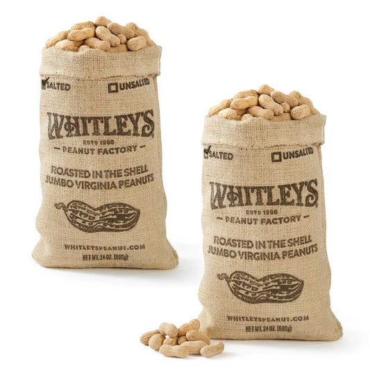 Whitley’s Salted Roasted in Shell Virginia Peanuts