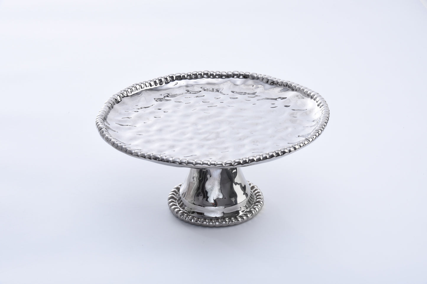 Silver Round Cake Stand