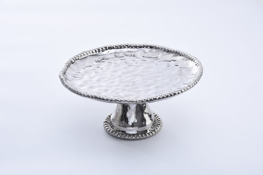 Silver Round Cake Stand