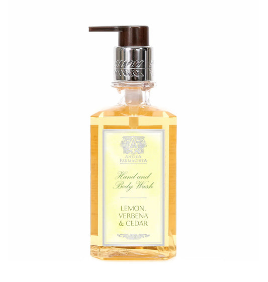 Antica Farmacista Lemon, Verbena & Cedar Hand & Body Wash 10oz