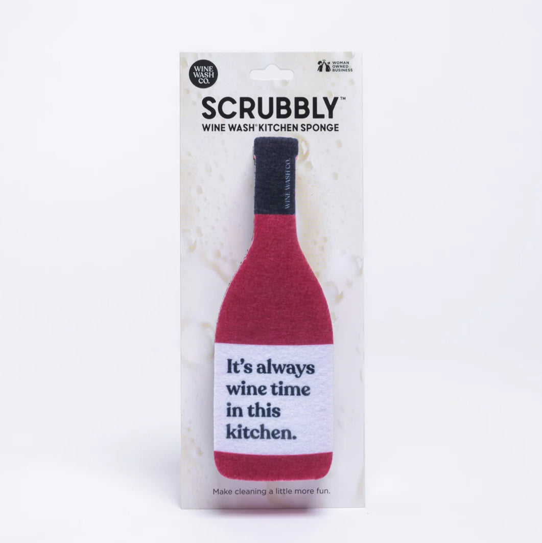 Scrubbly™ Sponge - Wine Time