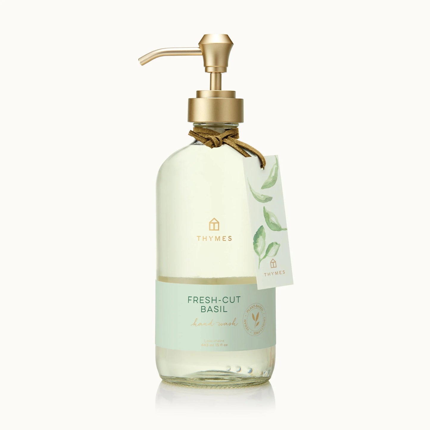 Thymes Fresh Cut Basil Large Hand Wash