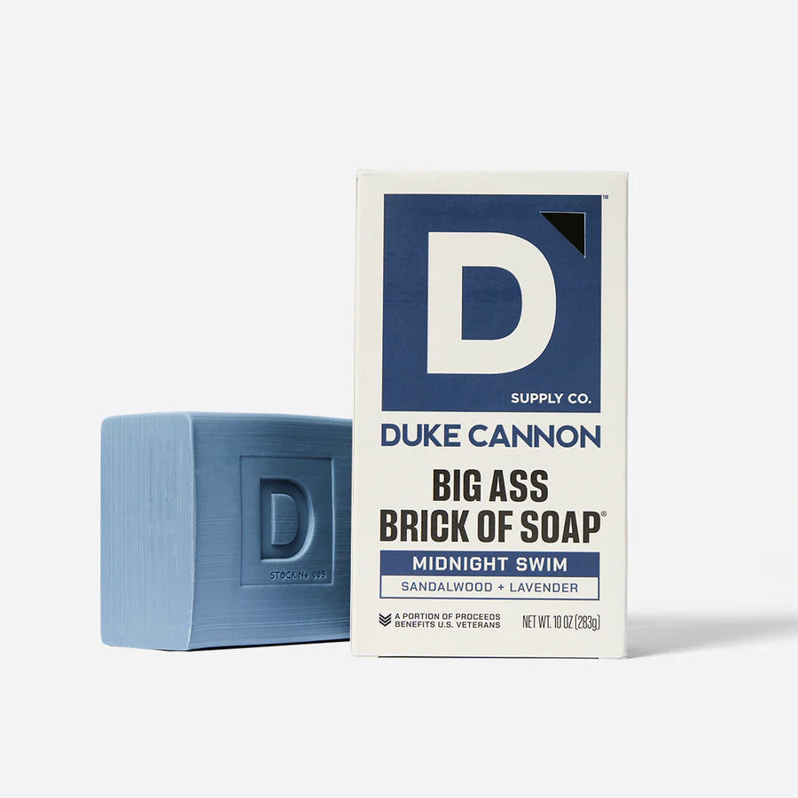 Duke Cannon BIG ASS BRICK OF SOAP®- MIDNIGHT SWIM