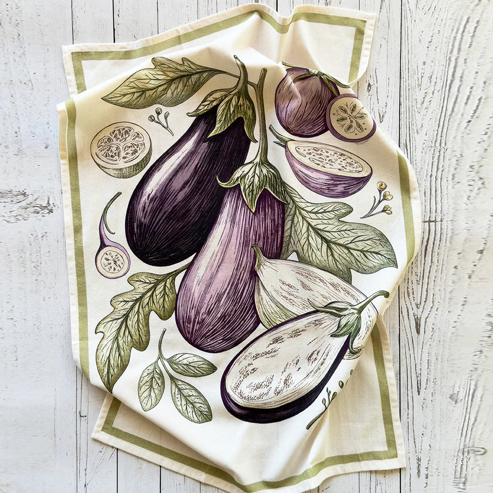 Eggplant Floursack Towel