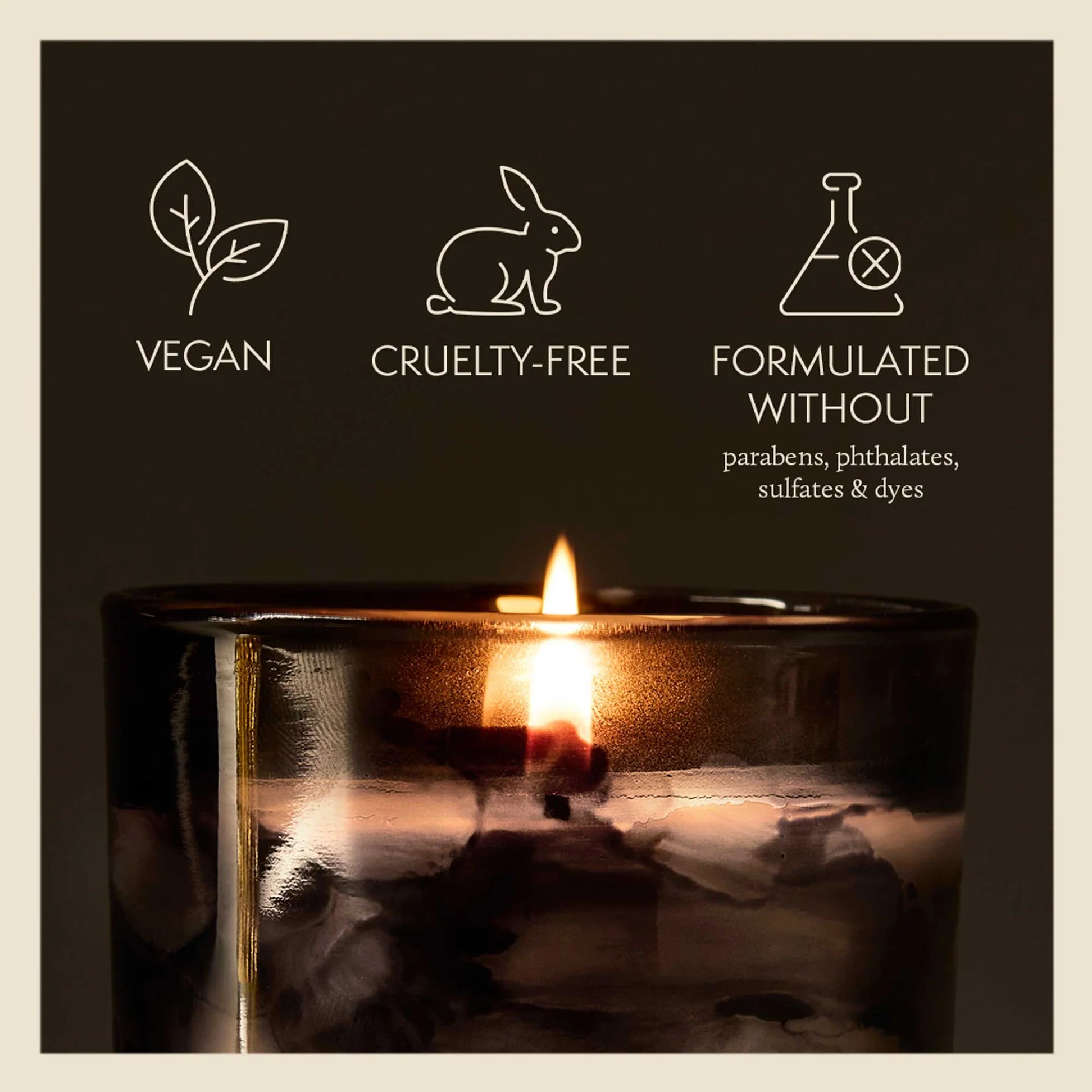 Thymes Noir Woods Candle - Thumbnail 4