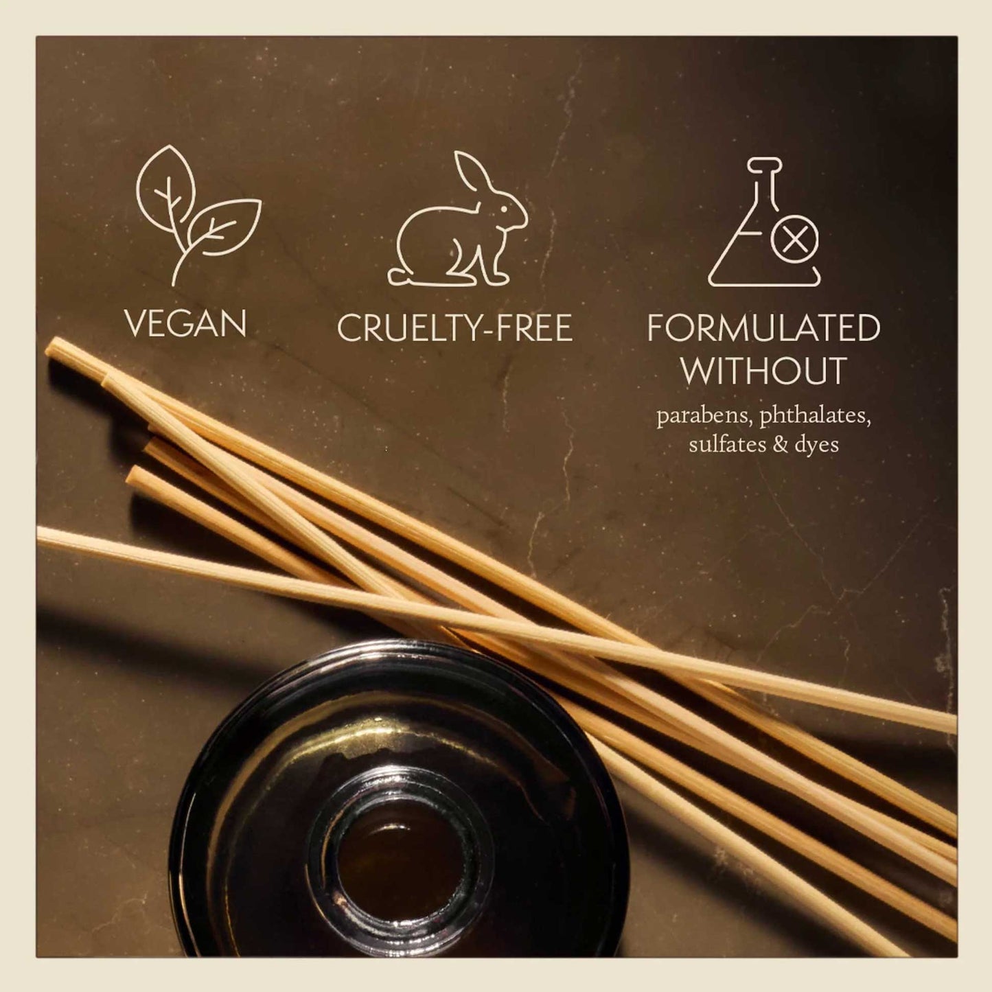 Thymes Noir Woods Petite Diffuser 4oz