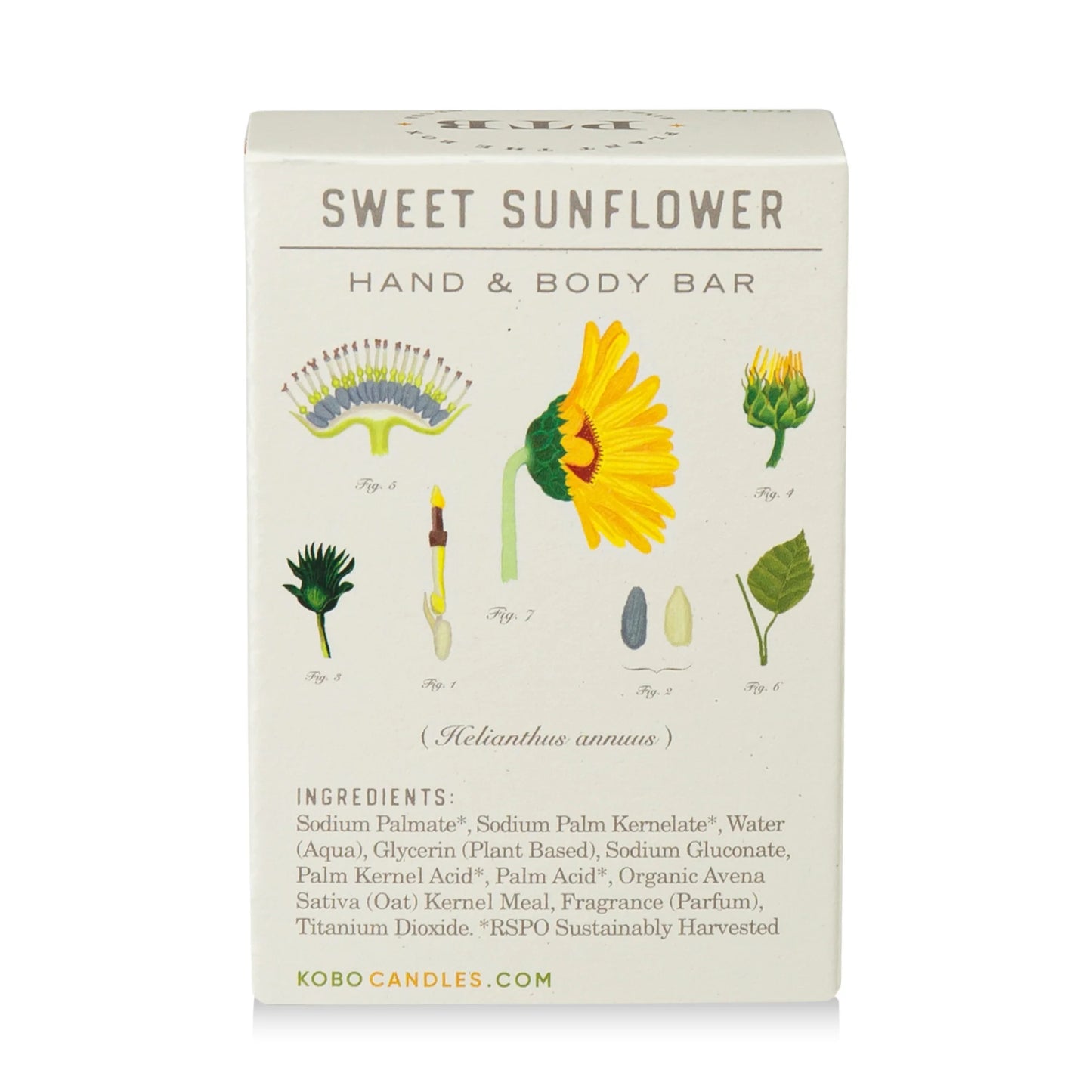 Plant The Box Sweet Sunflower Bar Soap