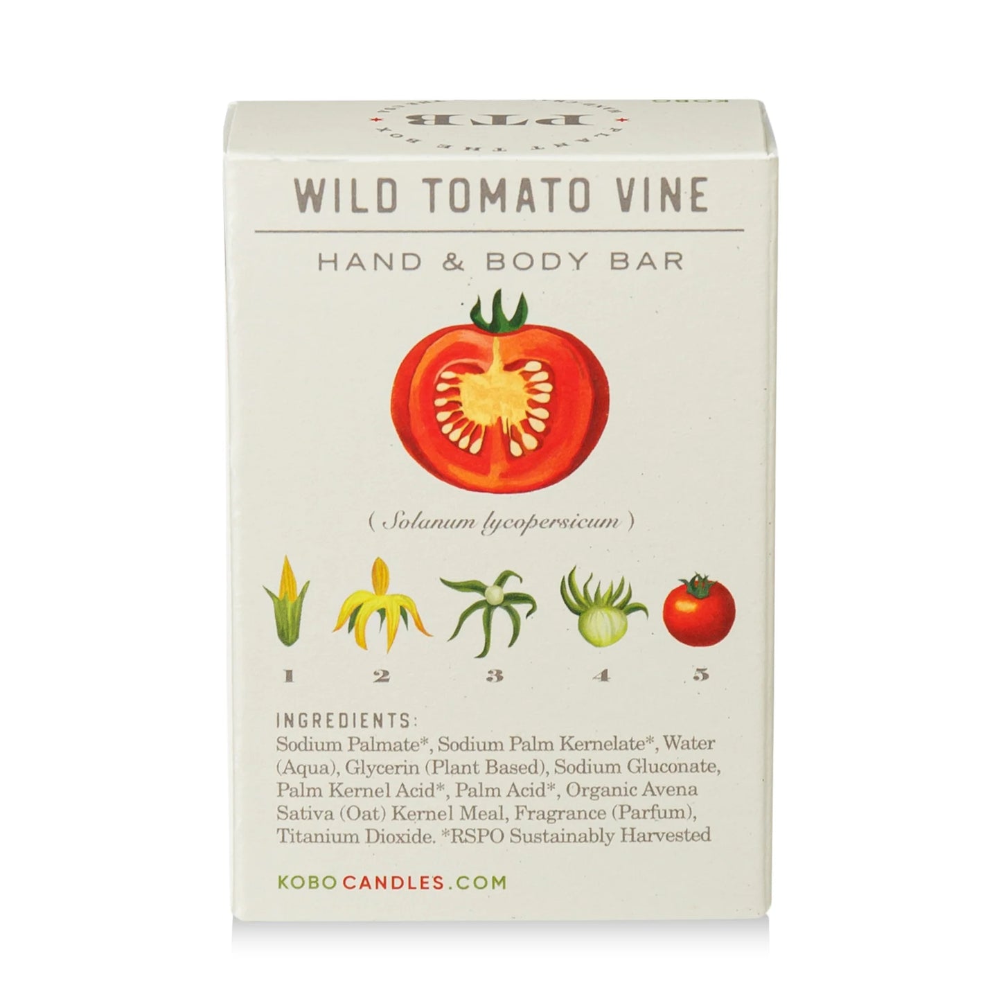 Plant The Box Wild Tomato Vine Bar Soap