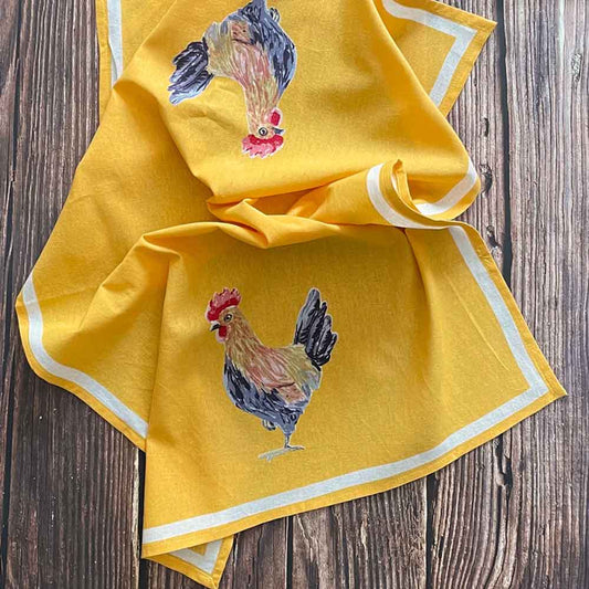 Rooster Flour Sack Towel