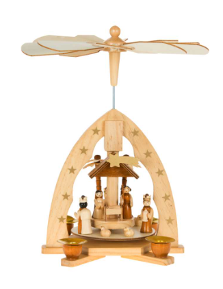 16" Nativity Christmas Pyramid