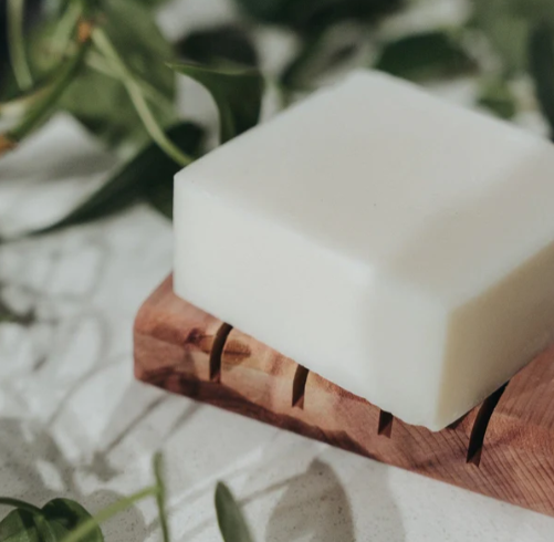 Solid Dish Soap Bar - Bergamot & Lime