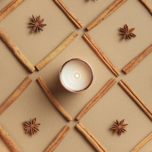 Thymes Simmered Cider Metallic Votive Candle