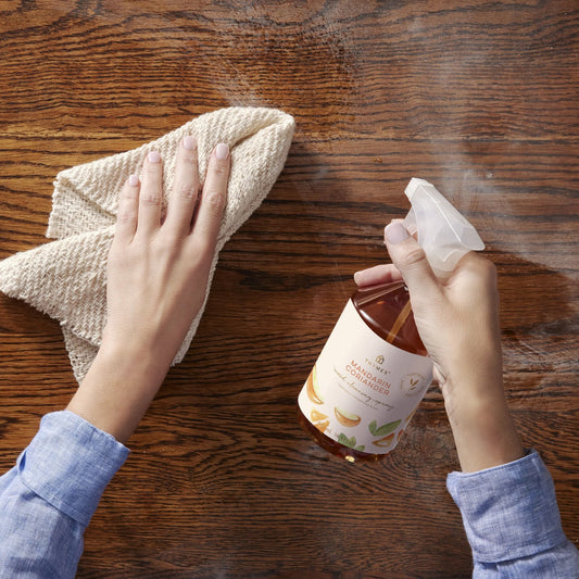 Thymes Mandarin Coriander Wood Cleaning Spray