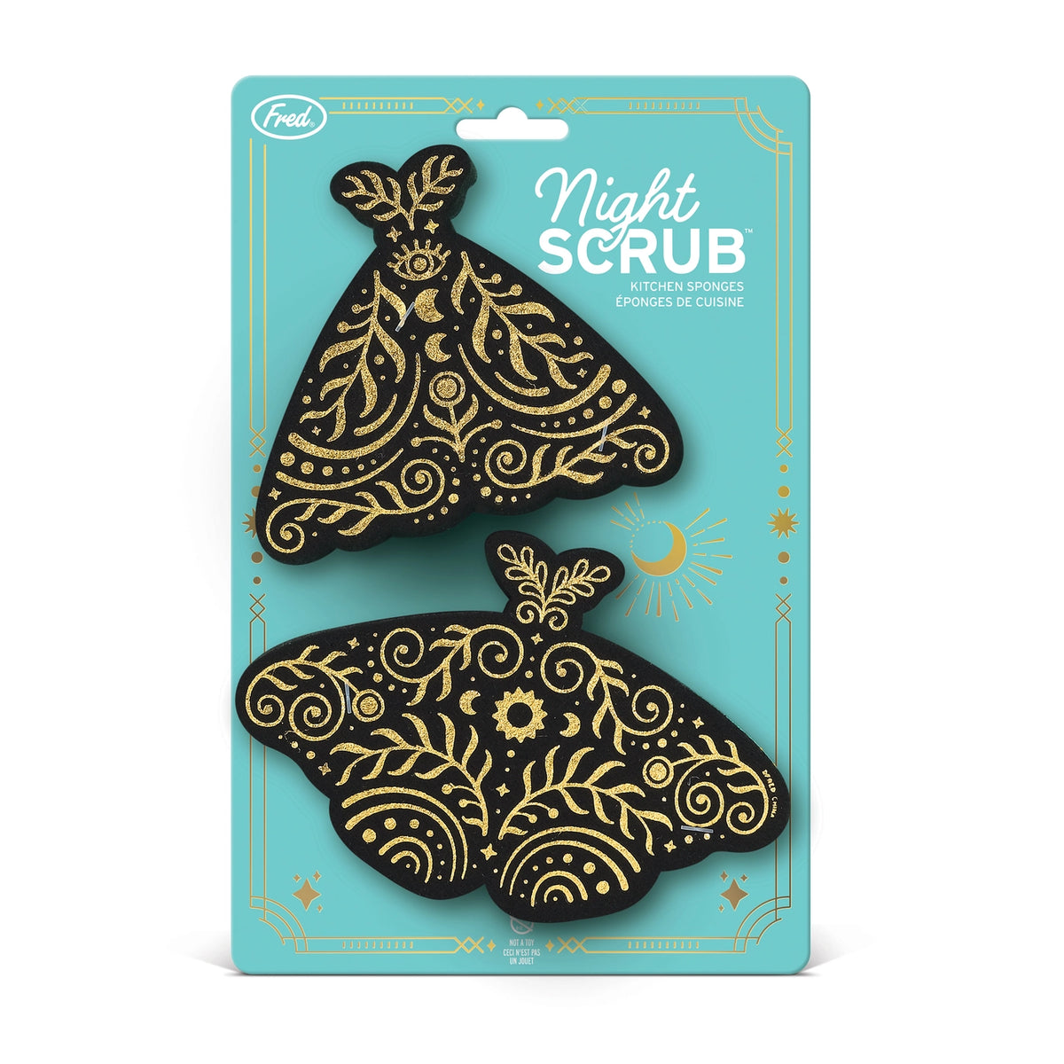 NIght Scrub Celestial Moth Sponges