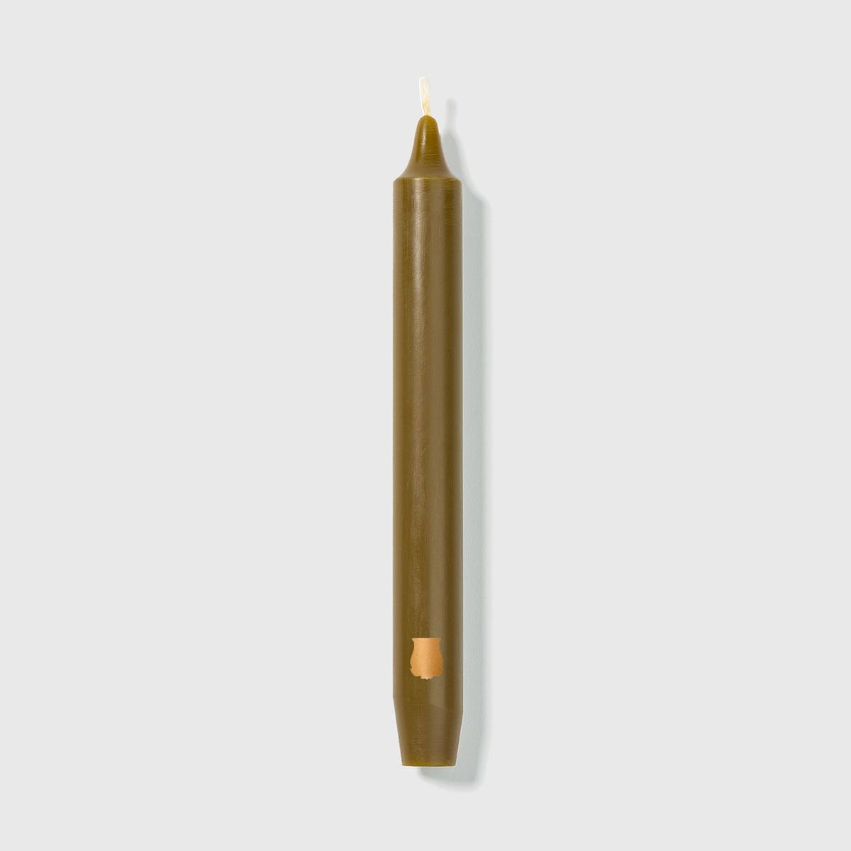 Khaki Madeleine Taper Candles