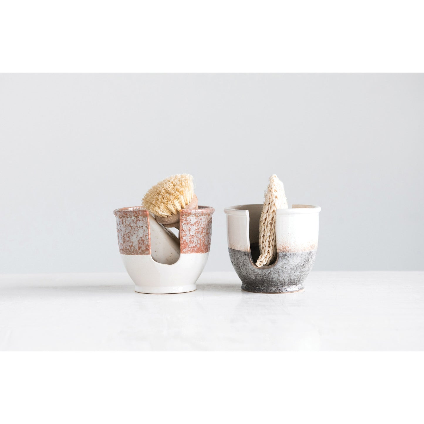 Glazed Stoneware Sponge Holder