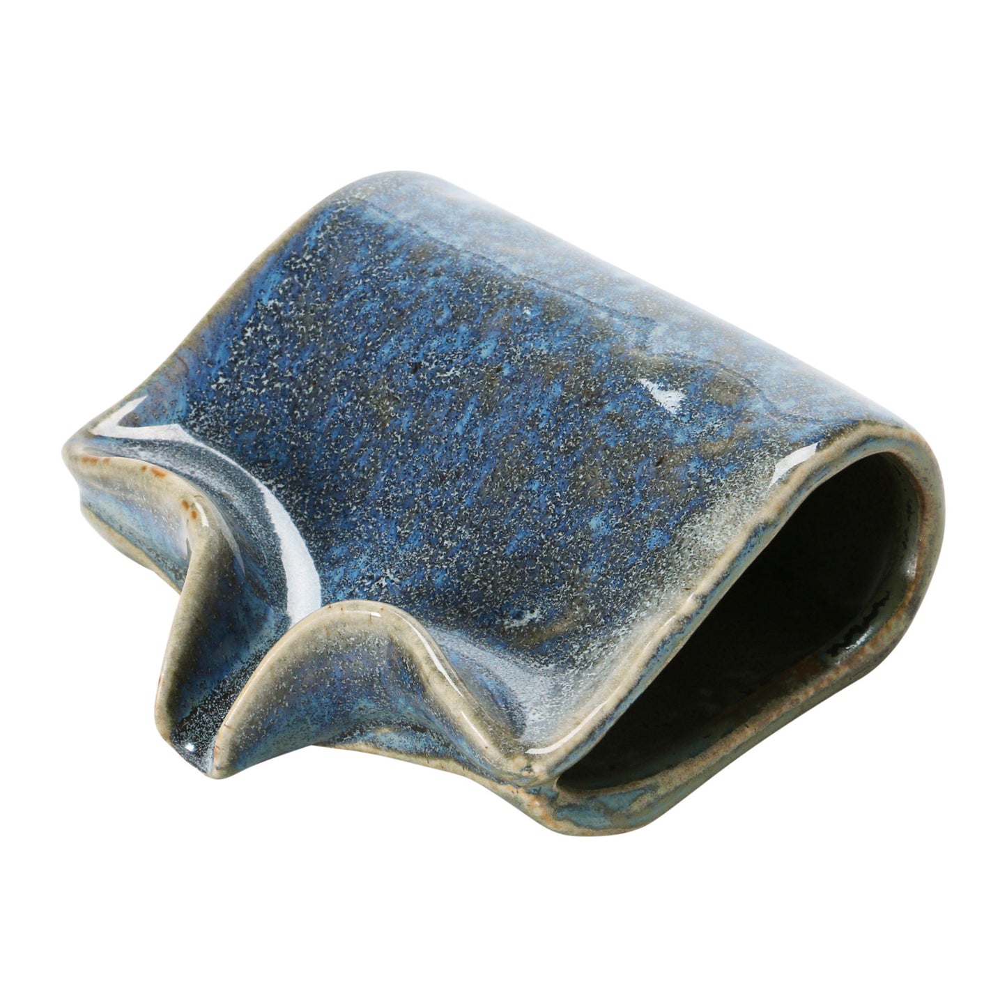 Glazed Stoneware Soap & Sponge Dish