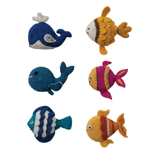 Sea Animal Felt Tape Measurer