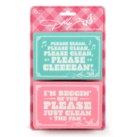 Dolly Parton Sink Sign Sponges