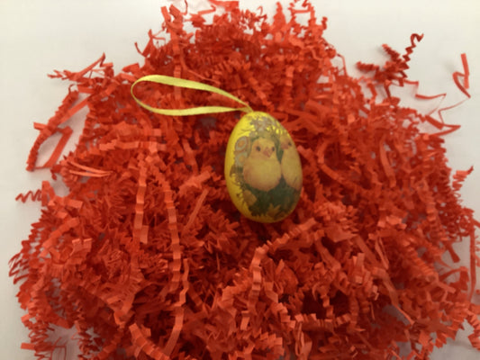 Easter Egg yellow with chicks