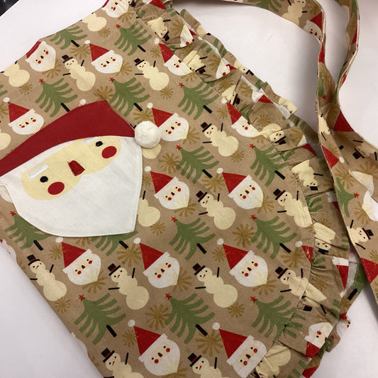 Santa and Snowman Hostess Apron