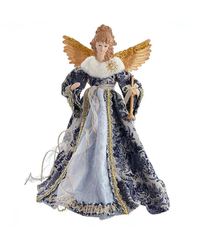 Kurt Adler Blue Angel Tree Topper