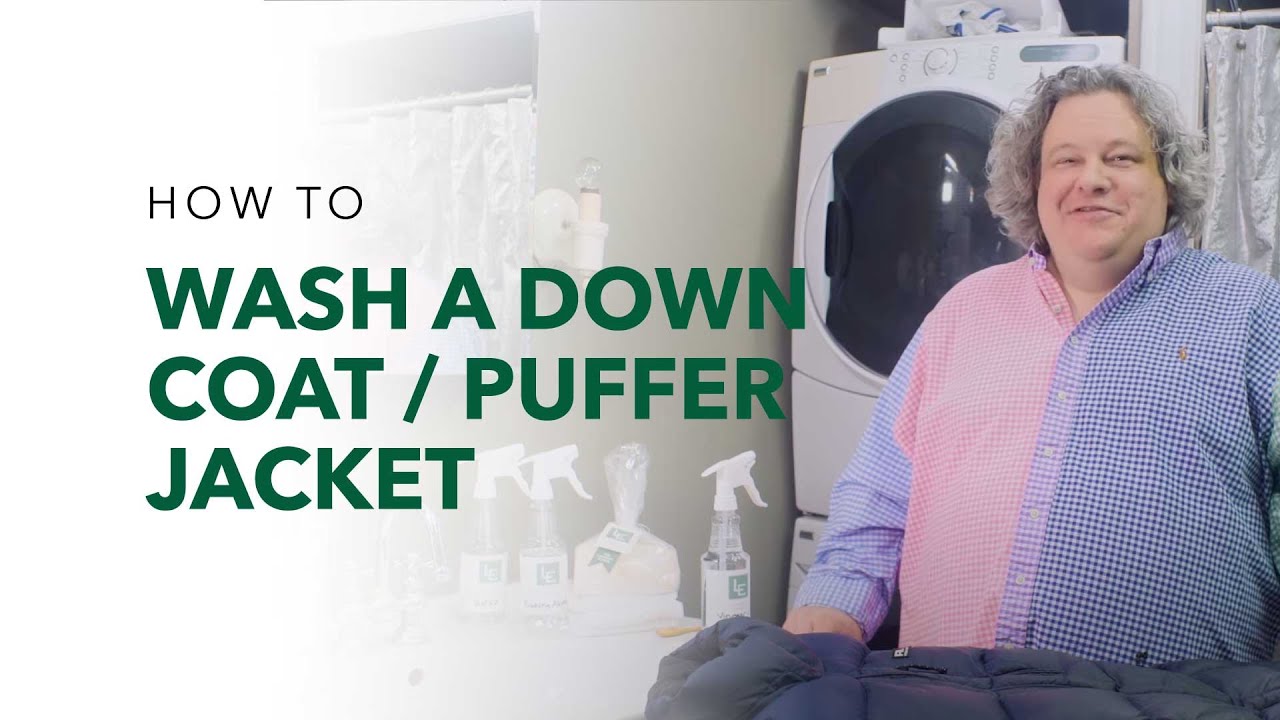 HOW TO WASH A PUFFER JACKET DOWN COAT The Laundry Evangelist