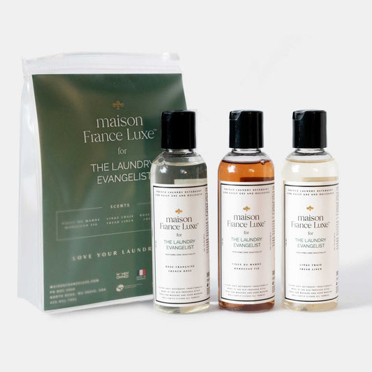 Maison France Luxe for The Laundry Evangelist - Luxury Laundry Trio - Travel Size