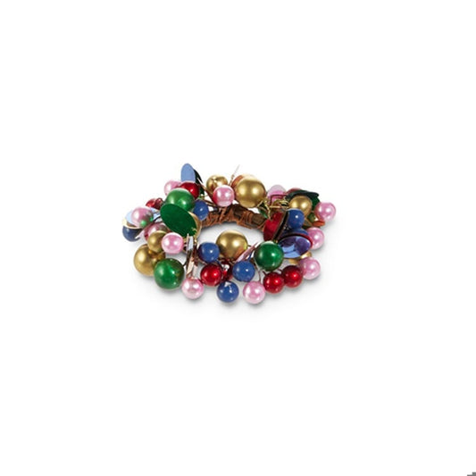3.5" Bright Bead Candle Ring