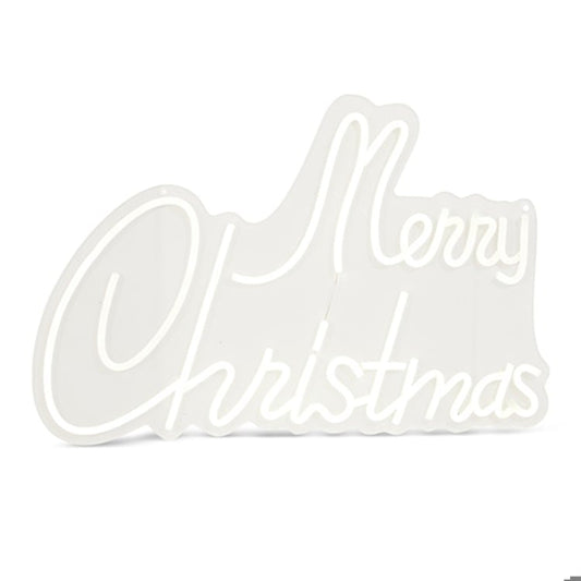 20" Lighted Merry Christmas Sign