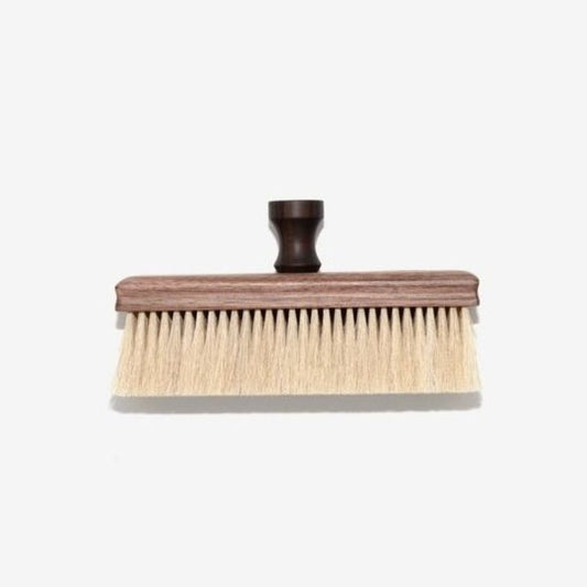 Square Walnut and Ebony Horsehair Brush