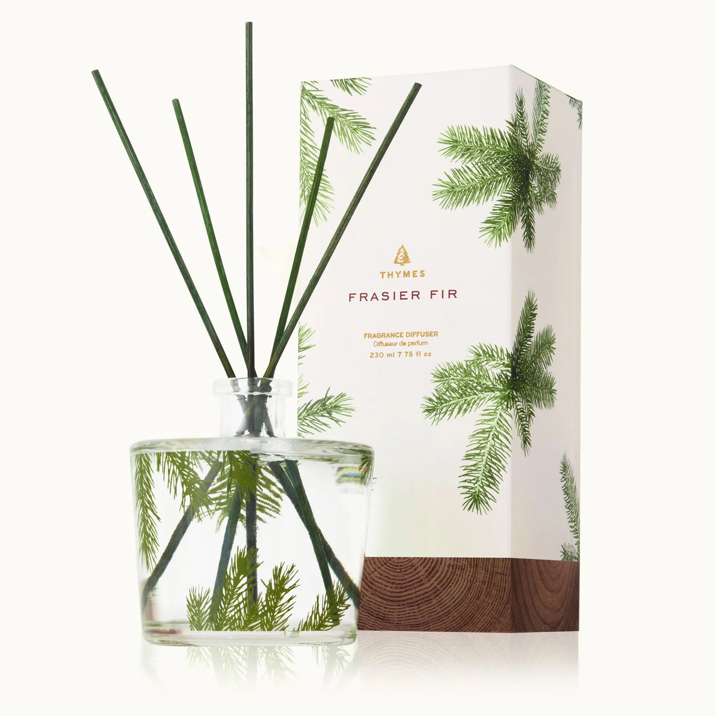 Thymes Frasier Fir Heritage Reed Diffuser - 2 Sizes