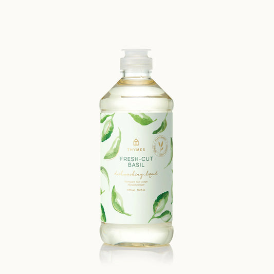 Thymes Fresh Cut Basil Dishwashing Liquid